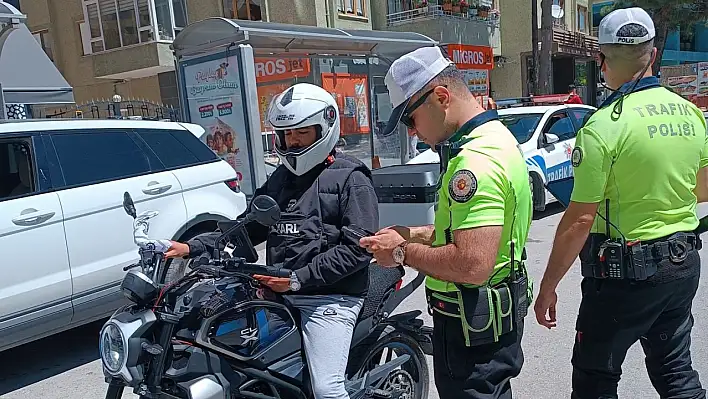 Niğde'de onlarcası trafikten men edildi!