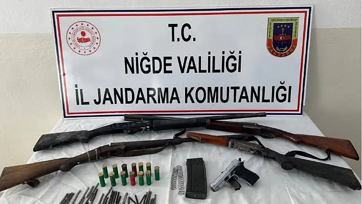 Niğde'de operasyon: 2 kişiye adli işlem başlatıldı
