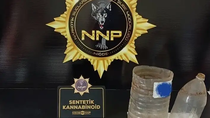 Niğde'de narkotik operasyonu
