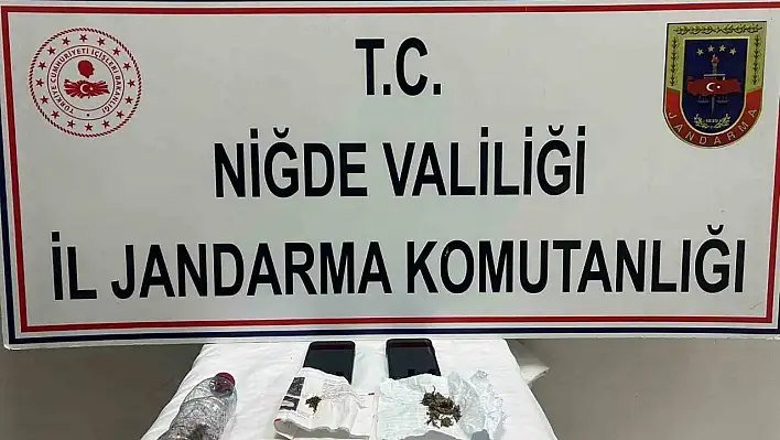Niğde'de uyuşturucu operasyonu!