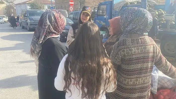 Niğde polisinden vatandaşları bilgilendirme