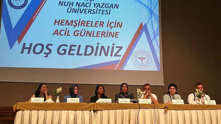 NNYÜ'de Hemşireler için önemli sempozyum...
