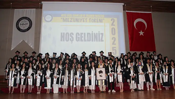 NNYÜ'de mezuniyet heyecanı yaşandı!