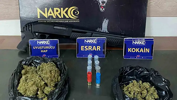 Ofisini uyuşturucu deposu yapan şüpheli tutuklandı!