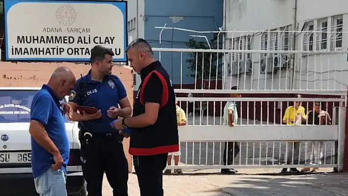 Okul çevresi polislerin gözetiminde!