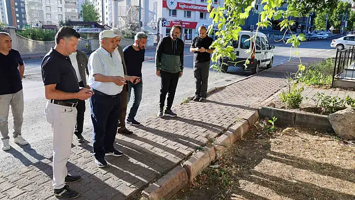 Yalçın 'Olay yeri inceleme' yapıyor