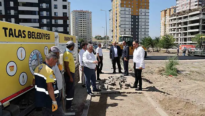 Talas'ta 'Onarım Timi' iş başında...