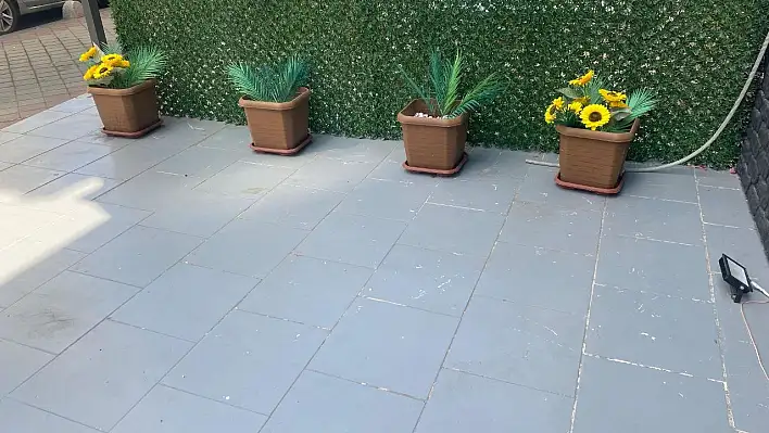 Kadının Yapay Çiçek Hırsızlığı Kamerada...