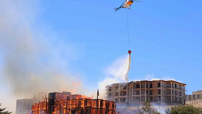 Orman Bölge Müdürlüğüne ait lojman küle döndü!