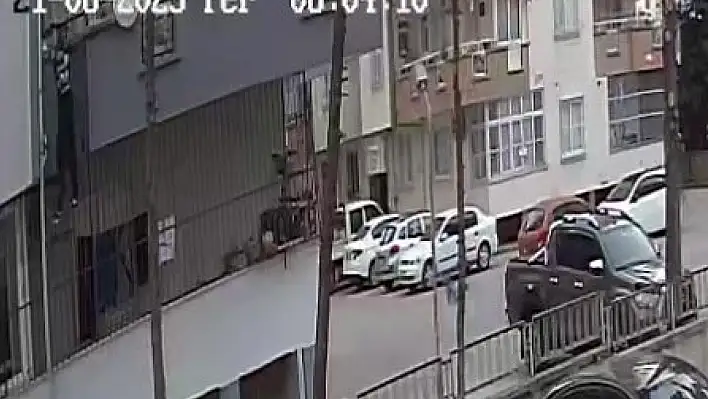 Örümcek adam hırsızı kameraya yakalandı