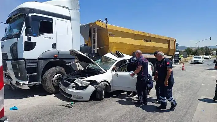 Kahramanmaraş - Gaziantep Karayolunda Trafik Kazası