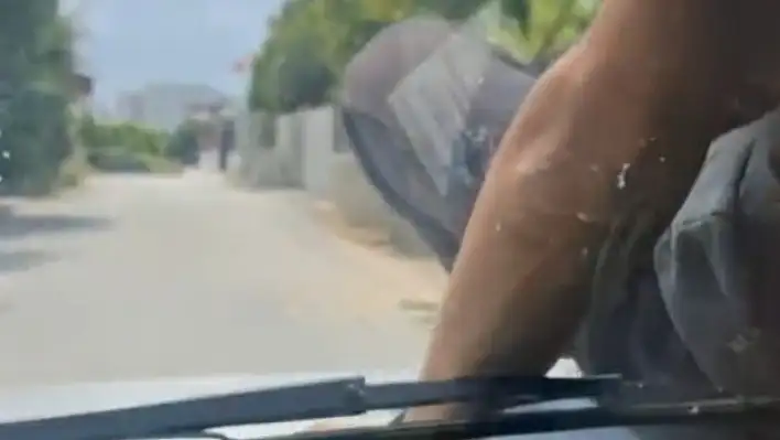 Adana'da tehlikeli yolculuk!