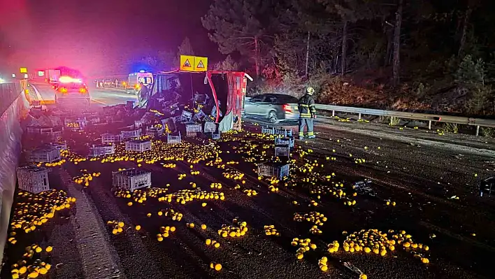 Adana-Pozantı otoyolunda zincirleme kaza