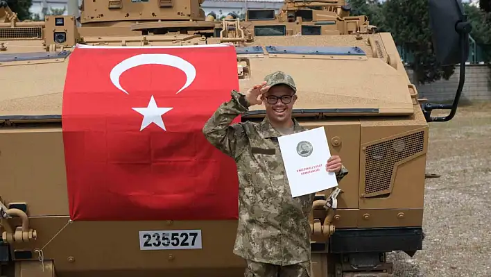 Özel bireylere asker uğurlaması!