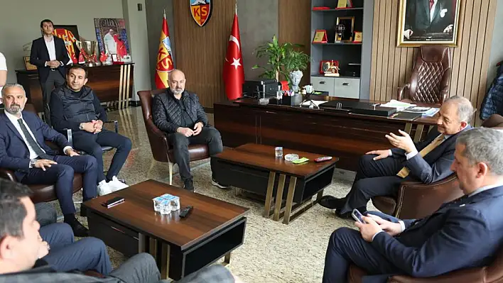 Özhaseki'den Kayserispor'a moral ziyareti