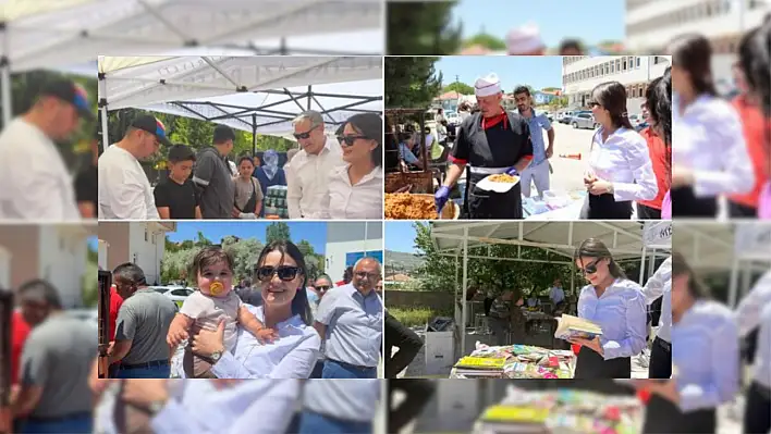 Özvatan'da öğrenciler ve veliler kermeste buluştu!