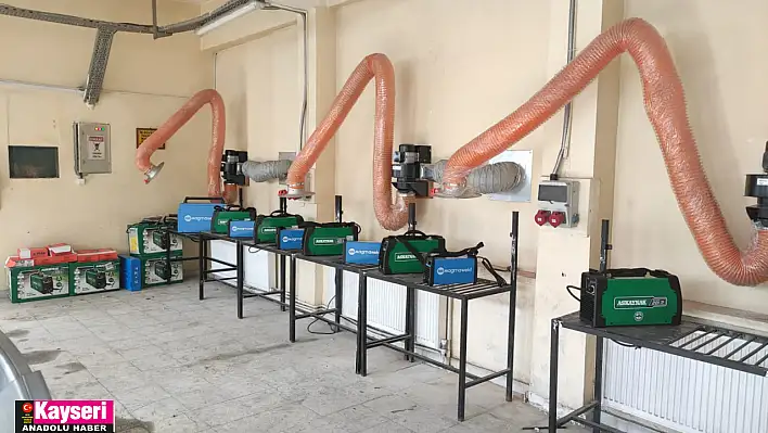 Pınarbaşı meslek kazandırıyor