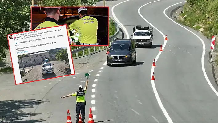 Polis ekipleri göz açtırmadı: Milyonlarca araç denetlendi, cezalar peşi peşine geldi!