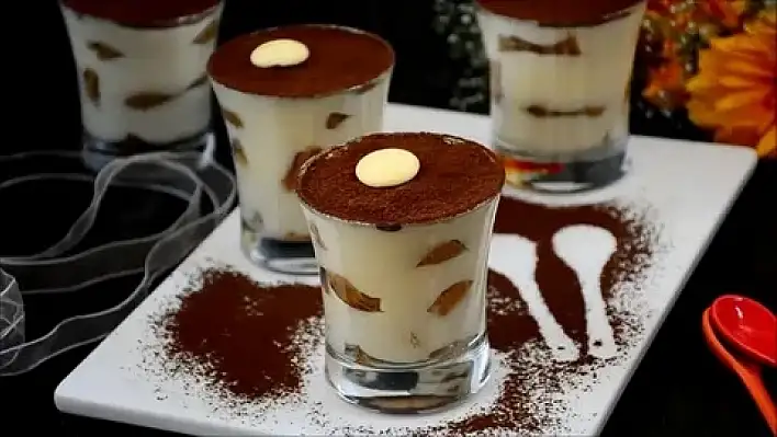 Pratik tatlı tarifi –Bardakta tiramisu tarifi