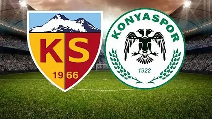 Program açıklandı! Kayserispor - Konyaspor maçının tarihi belli oldu