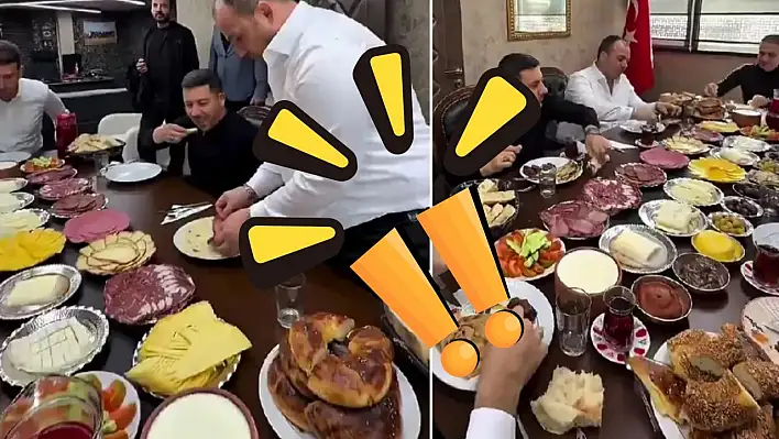 Rasim Arı'nın Kayseri kahvaltısı tepki topladı!