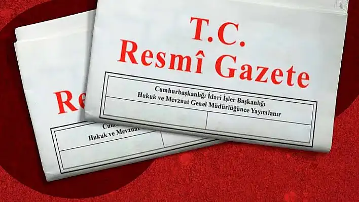 Resmi Gazete yayımlandı! İşte 27 Kasım Resmi Gazete'de alınan kararlar!