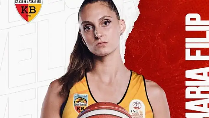 Rumen asıllı Fransız Pivot Ana Maria Filip, Melikgazi Kayseri'de...