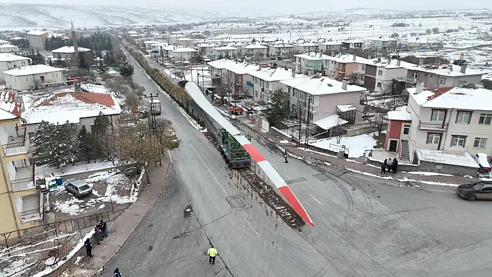 Rüzgar Enerji Santrali Kayseri'de bakın nereye kuruluyor? Dev Parçalar gelmeye başladı!