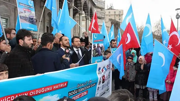 Saadet Partisi Kocasinan'dan Doğu Türkistan'a destek mesajı