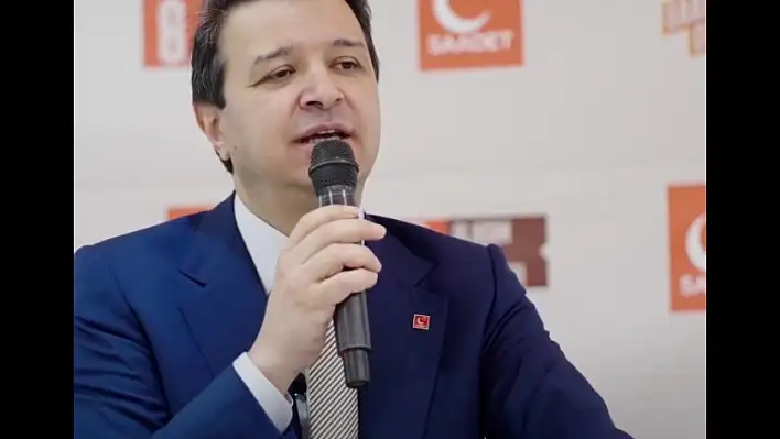 Saadet Partisi lideri Kayseri'de konuştu: ilk önce ben yapacağım