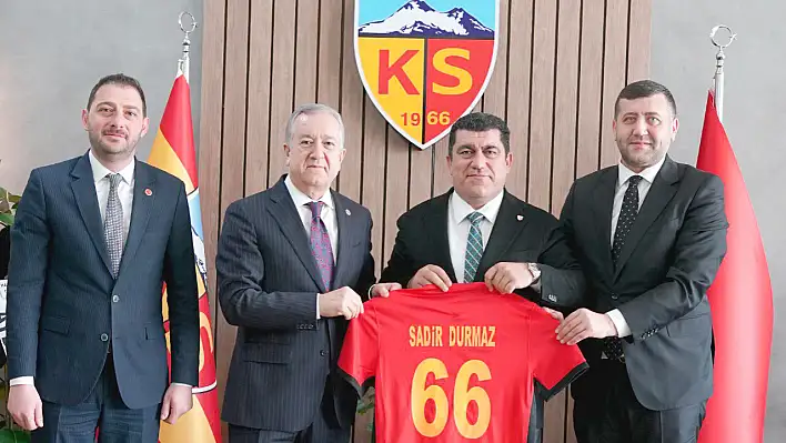 Sadir Durmaz Nurettin Açıklan'a bakın ne hediye etti? Kayserispor haberleri