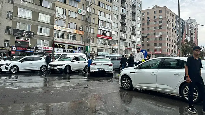 Sahabiye'de trafik kazası meydana geldi!
