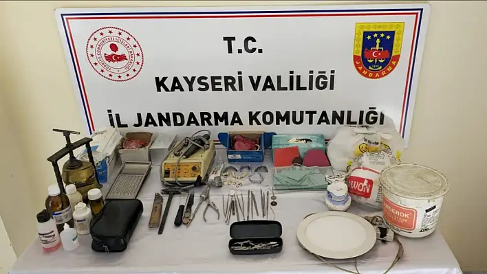 Sahte diş hekimi jandarmadan kaçamadı!