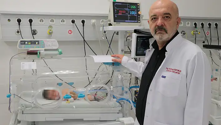 Şanlıurfa'da nadir hastalıkla doğan bebek Kayseri'de tedavi edildi!