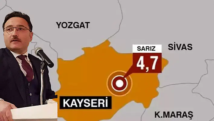 Sarız'daki deprem sonrası Vali Çiçek'ten ilk açıklama geldi