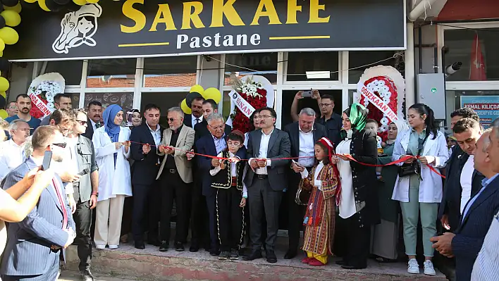 Sarkafe açıldı!