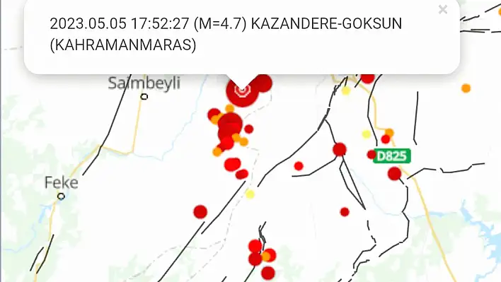 Savrun Fayında bir deprem daha oldu... Depremler devam ediyor...