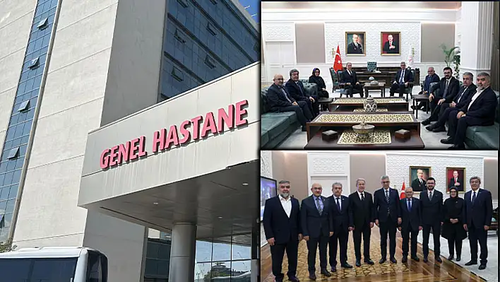 Şehir Hastanesi olayından sonra Kayserili yetkililer soluğu Bakan Memişoğlu'nun yanında aldı!