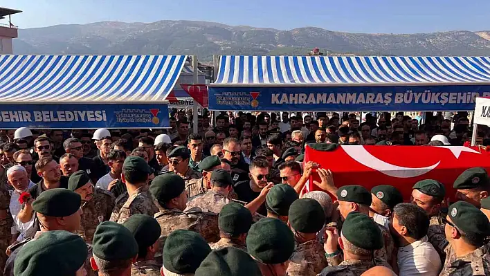 Şehit özel harekat polisi için son görev...