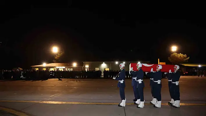 Şehit Ümit Üzüm'ün cenazesi memleketi Kayseri'ye getirildi