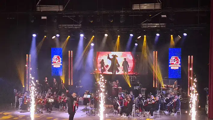 Sihirli müzik yolculuğu: Hogwarts Sympho Show Kayseri'deydi