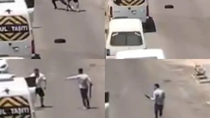 Kahramanmaraş'ta silahlı kavga! O anlar kamerada