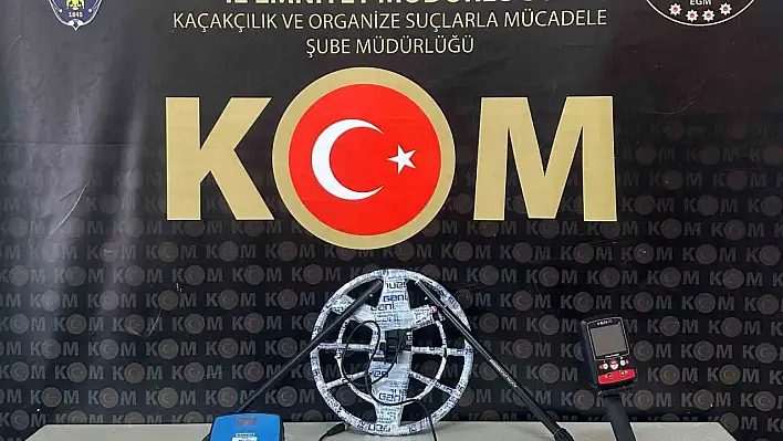 Sivas'ta tarihi eser kaçakçılığı: 2 gözaltı