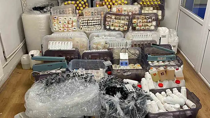 Sivas'ta operasyon: 1 tondan fazla malzeme ele geçirildi