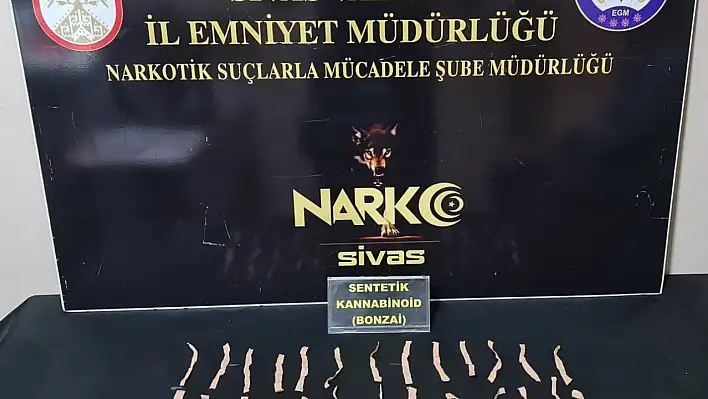 Sivas'ta uyuşturucuya darbe: 5 şüpheli yakalandı