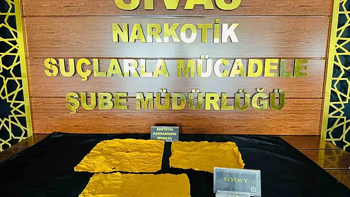 Sivas'ta uyuşturucu operasyonu: 3 kişi tutuklandı!