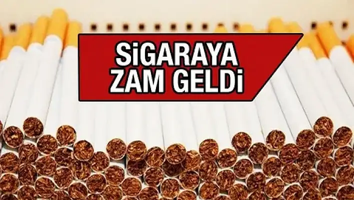 Son Dakika Sigaraya büyük zam!