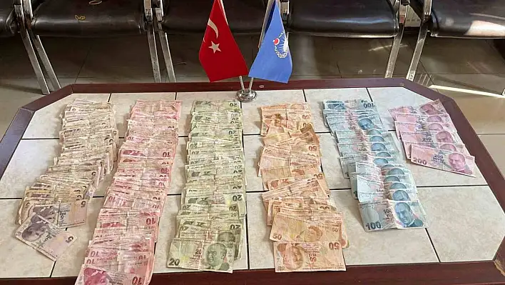 Sorgun'da şaşkına çeviren denetim: Dilencinin cebi para dolu çıktı