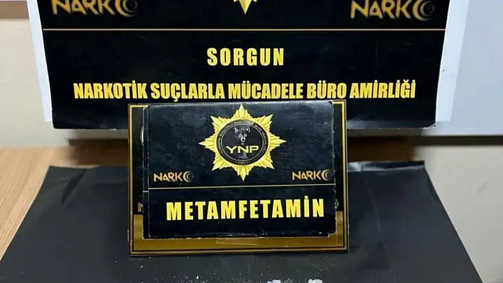 Yozgat'ta metamfetamin ele geçirildi