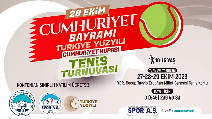 Cumhuriyet Bayramı'na özel turnuva geliyor!